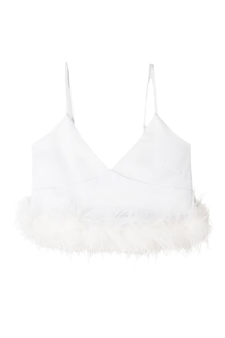 Crop top - Bianco