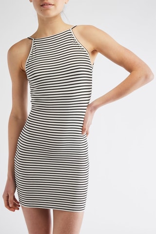 Abito corto - Bianco e nero