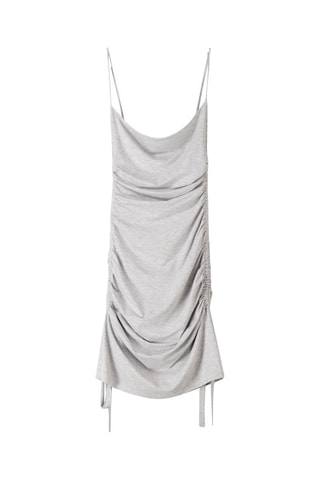 Abito taglio dritto - Grigio