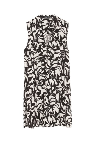 Abito a camicia - Nero e bianco