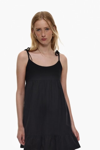 Abito a trapezio - Nero