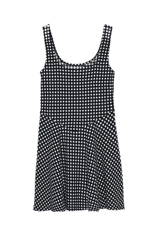 Abito taglio dritto - Nero