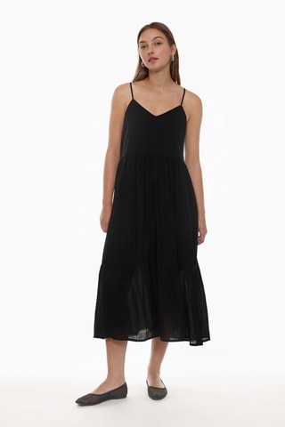 Abito midi - Nero