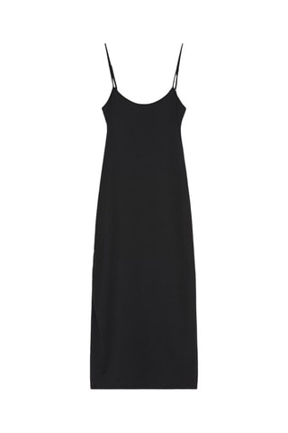 Abito taglio dritto - Nero