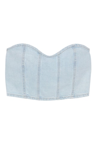 Bustier in jeans - Celeste