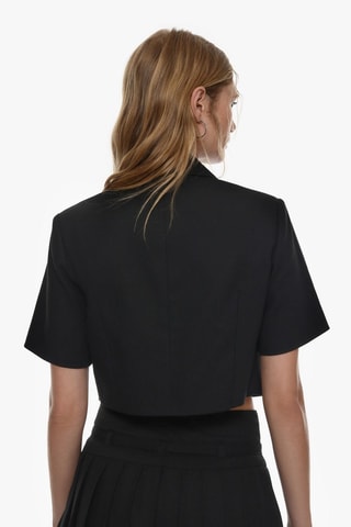 Camicia corta - Nero