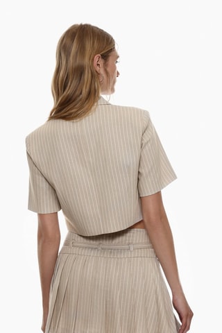 Camicia corta - Beige