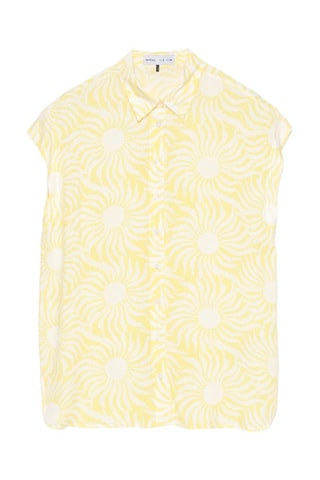 Camicia - Giallo e bianco