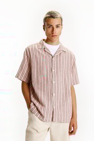 Camicia - Rosa antico ed ecrù