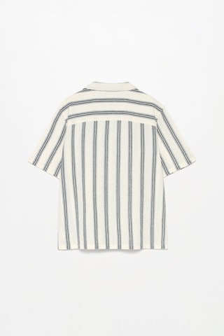 Camicia - Bianco e grigio scuro