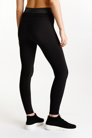 Leggings a vita alta - Nero 