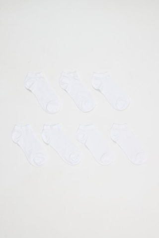 7 paia di calze - Bianco