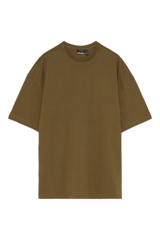 T-shirt oversize - Marrone