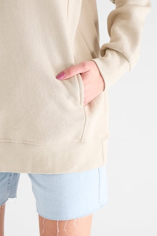 Felpa con cappuccio - Beige