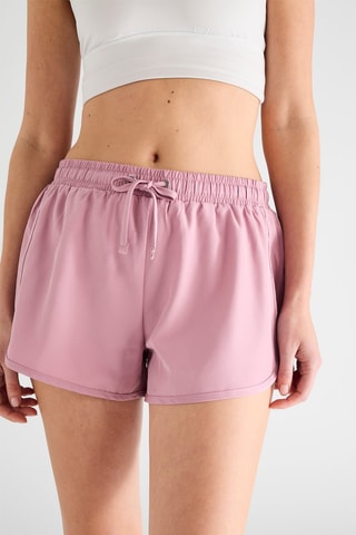 Shorts a vita alta - Rosa antico