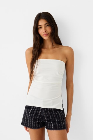 Shorts in jeans - Nero