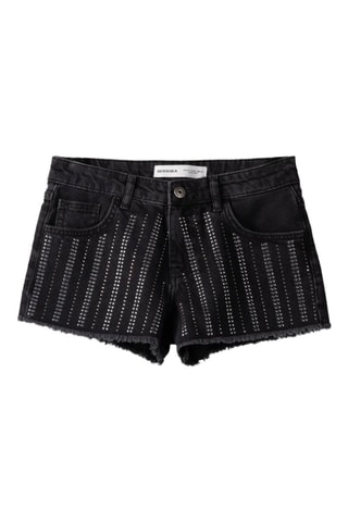 Shorts in jeans - Nero