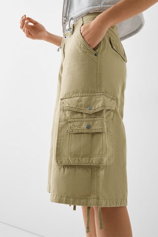 Bermuda oversize - Kaki