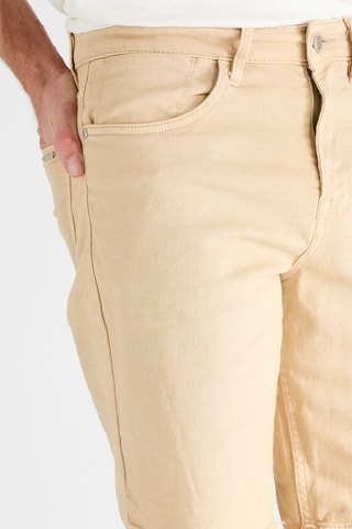 Bermuda in jeans - Beige