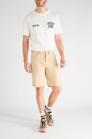 Bermuda in jeans - Beige