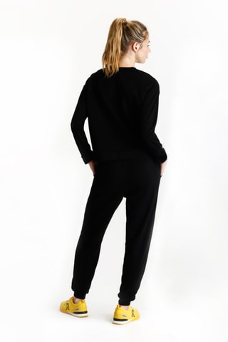 Felpa e pantaloni sportivi - Nero