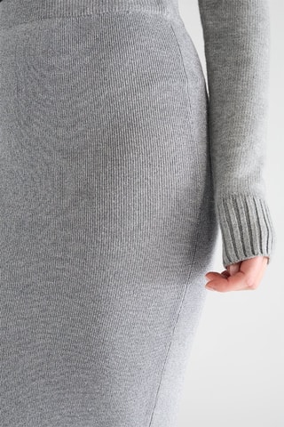 Gonna a tubino - Grigio