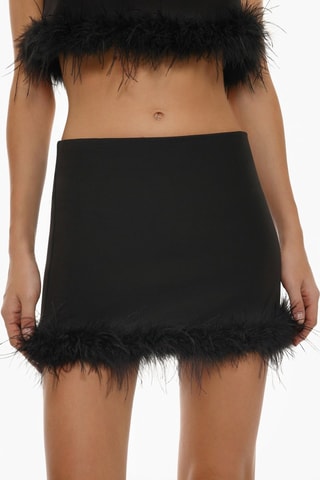 Gonna a trapezio - Nero