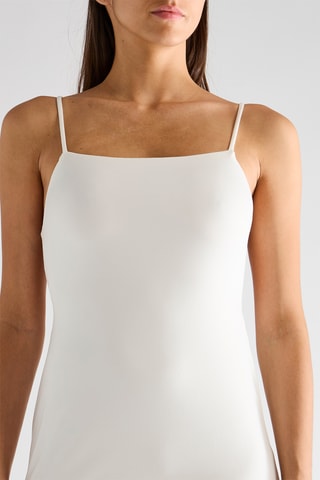 Abito lungo senza maniche - Bianco