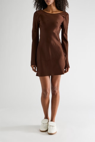 Abito corto - Marrone