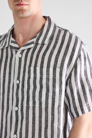 Camicia in lino - Grigio
