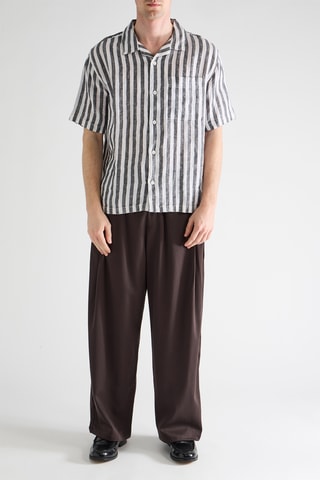 Camicia in lino - Grigio