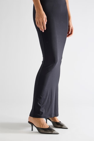 Abito lungo senza maniche - Nero