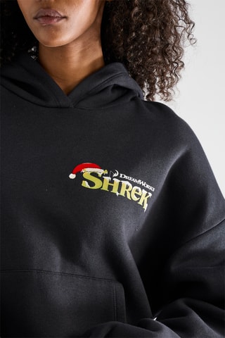 Felpa con cappuccio - Nero