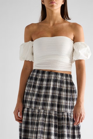 Crop top - Bianco