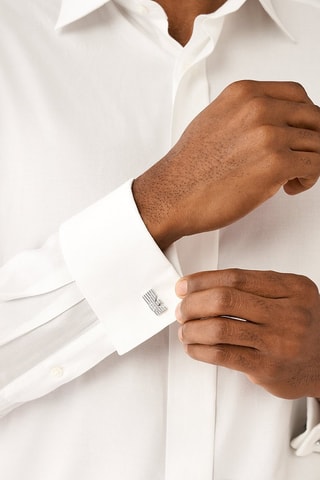 Boutons de manchette - Argenté