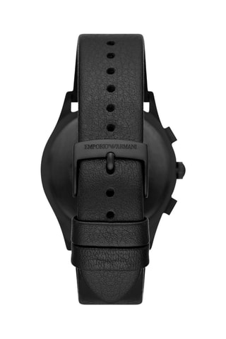 Coffret montre à quartz en cuir et bracelet en cuir