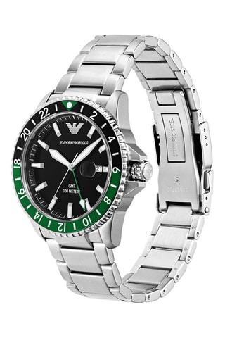 Montre à quartz en acier - Argenté