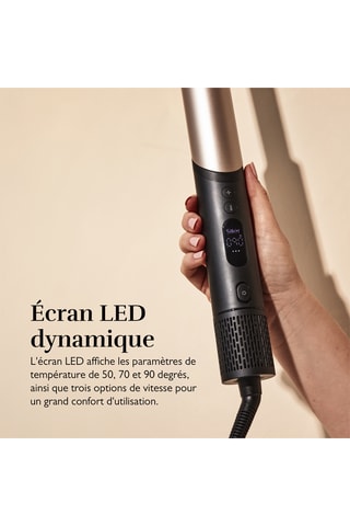 Sèche-cheveux tout-en-1 - 5 embouts - Doré