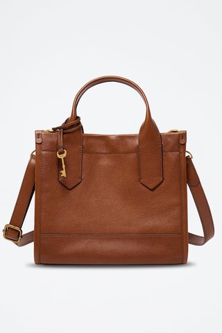 Bolso de piel Kyler - Marrón