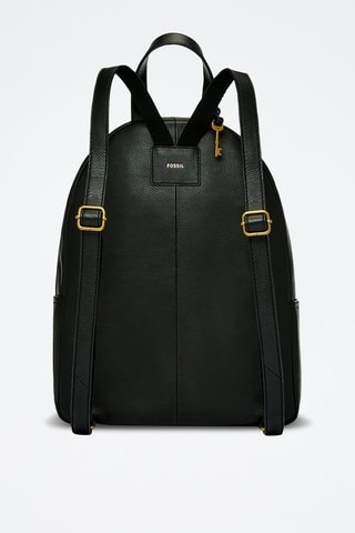 Mochila de piel - Negro