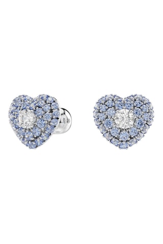 Dormilonas con cristales Swarovski - Plateado y azul