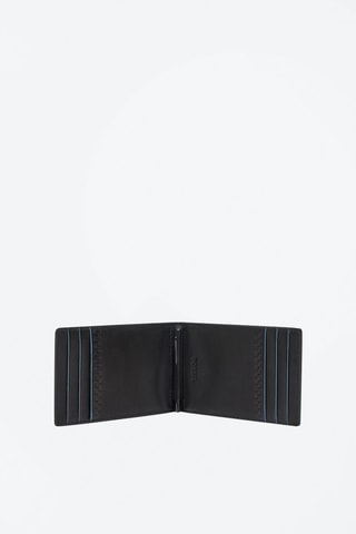 Cartera de piel Gregg - Negro 