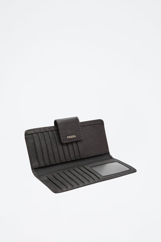 Cartera de piel Madison - Negro 