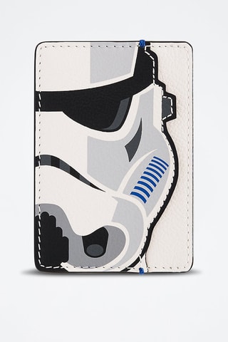 Cartera de piel Storm Trooper - Blanco