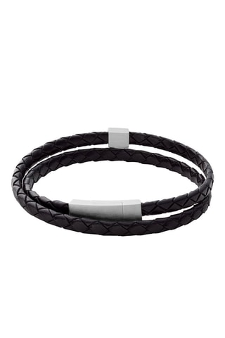 Pulsera de piel - Negro