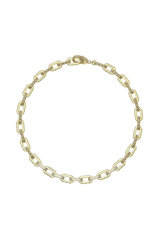 Pulsera Stylish - Dorado y blanco