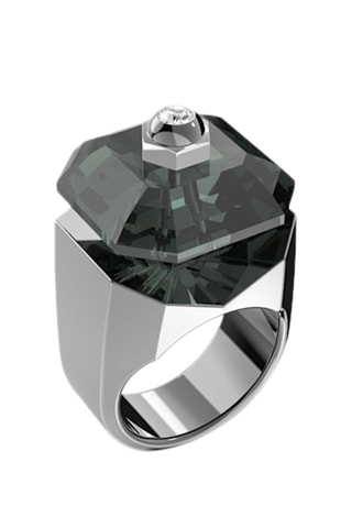 Anillo con cristales Swarovski Numina - Negro