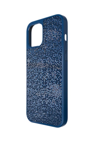 Carcasa iPhone 12 Pro Max con cristales Swarovski Glam Rock - Azul