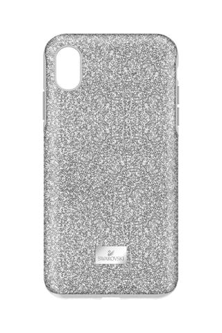 Carcasa iPhone XS Max con cristales Swarovski High - Plateado