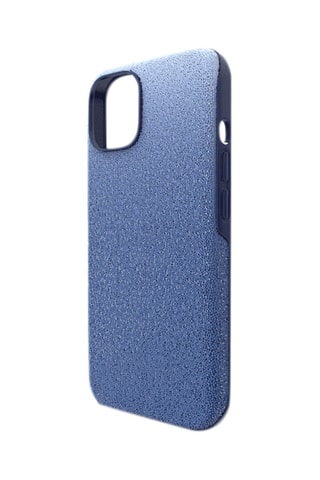 Carcasa iPhone 14 con cristales Swarovski High - Azul marino